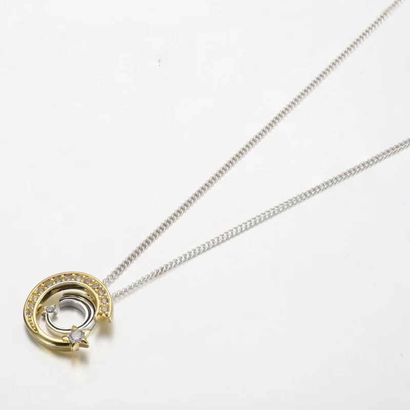 (slika za) Obesek in ogrlica Pandora padajoča zvezda - 362204C01 - Ogled 2