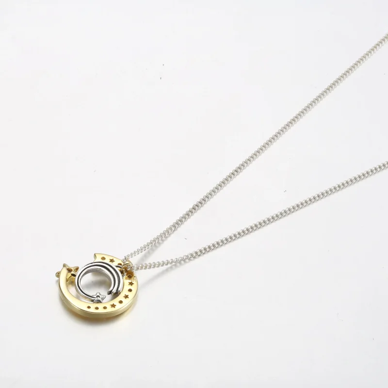 (slika za) Obesek in ogrlica Pandora padajoča zvezda - 362204C01 - Ogled 3