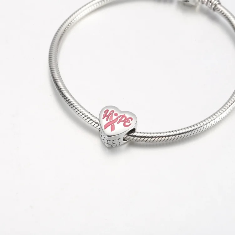 Obesek Pandora Hope Pink Ribbon - ENG792015_28