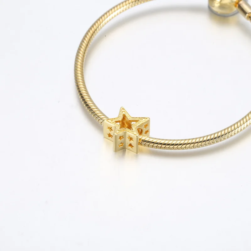 (slika za) Obesek Pandora Radiant Star - 752361C00 - Ogled 5