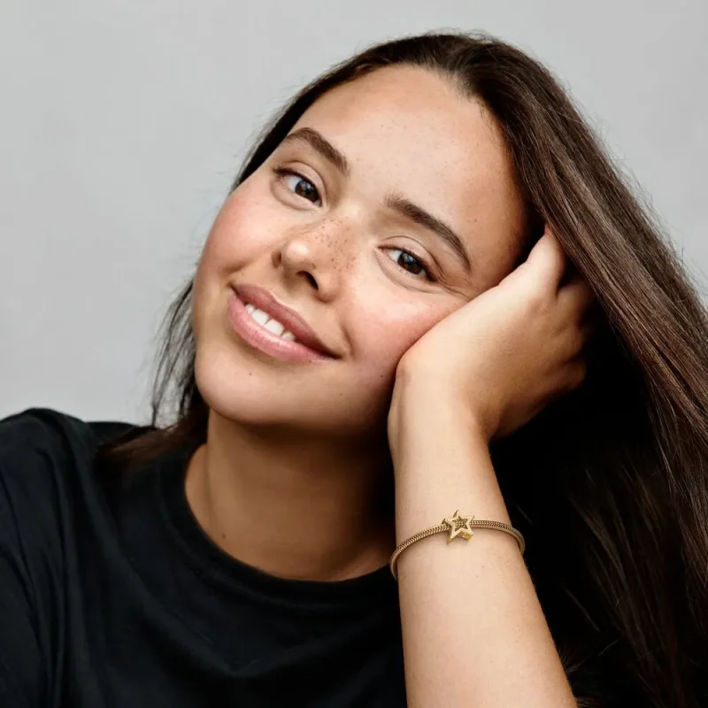 (slika za) Obesek Pandora Radiant Star - 752361C00 - Ogled 6