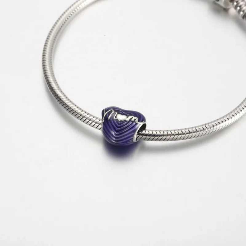 (slika za) Obesek Pandora Radiating Love Mom Heart – 791160C01 - Ogled 4