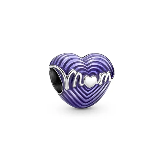 (slika za) Obesek Pandora Radiating Love Mom Heart – 791160C01
