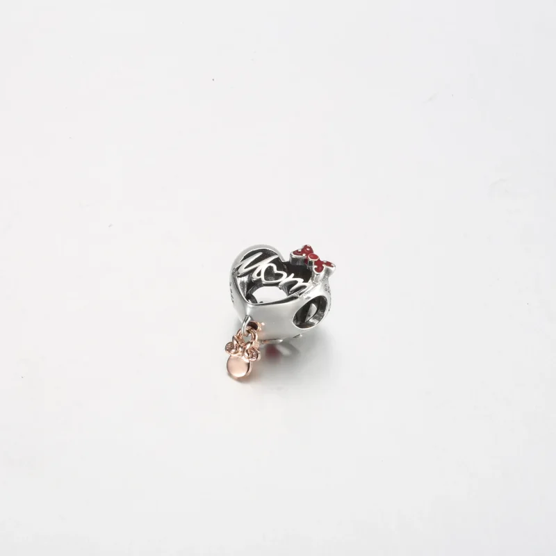 (slika za) Obesek s srcem mame Pandora Disney Minnie Mouse - 781142C01 - Ogled 2