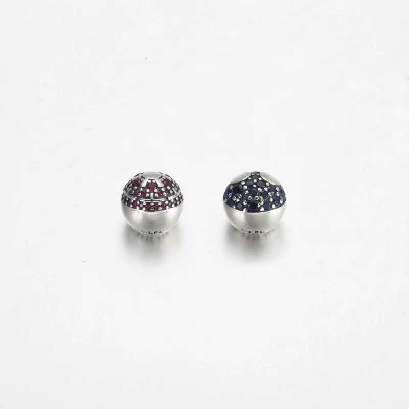 (slika za) Odprta zapestnica z logotipom Pandora Star Wars™ Light & Dark Side - 591139C01 - Ogled 5