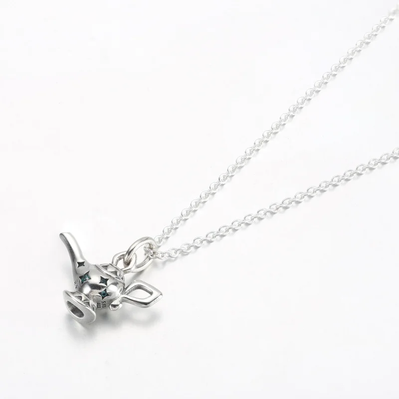 (slika za) Pandora Disney Aladdin čarobna svetilka z obeskom Collier ogrlica - 392347C01 - Ogled 2