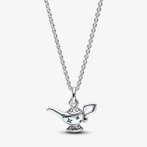 (slika za) Pandora Disney Aladdin čarobna svetilka z obeskom Collier ogrlica - 392347C01