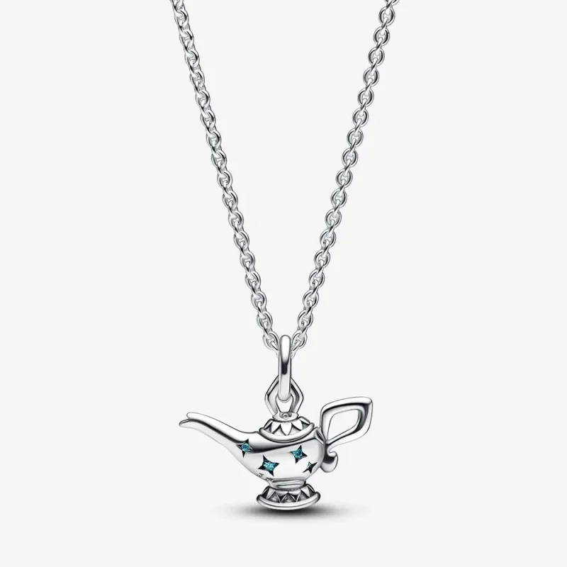 (slika za) Pandora Disney Aladdin čarobna svetilka z obeskom Collier ogrlica - 392347C01 - Slika izdelka