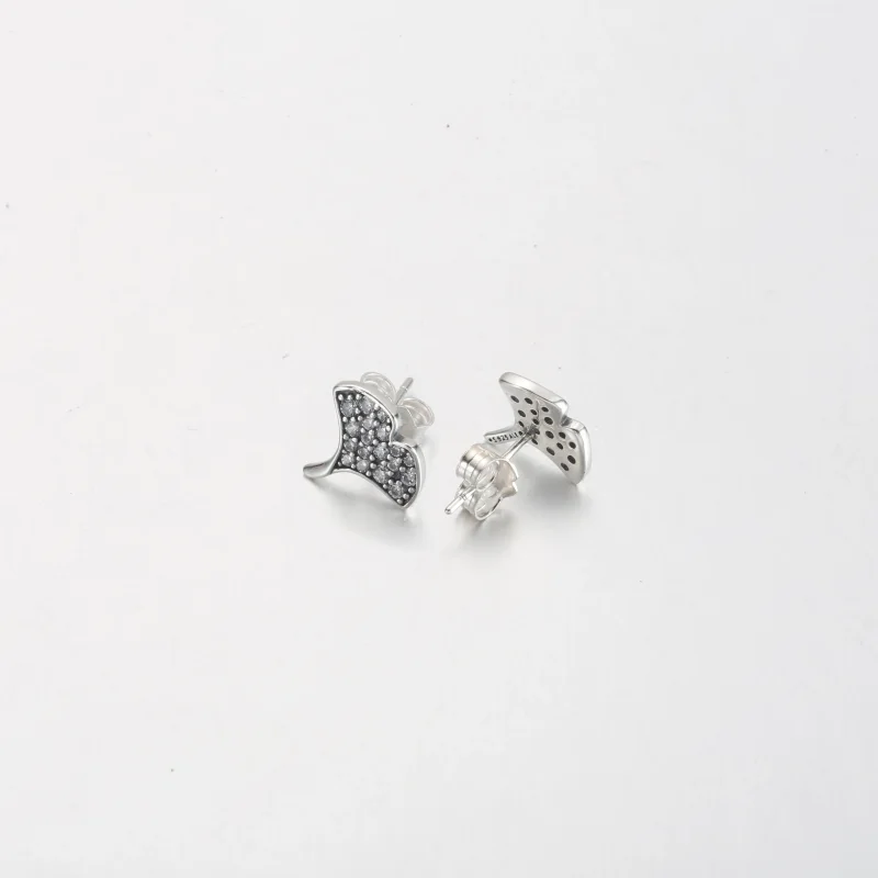 (slika za) Pandora Ginkgo srebrni uhani - 292439C01 - Ogled 3