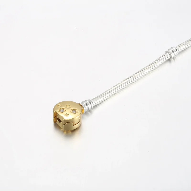 (slika za) Pandora Moments Shooting Star Zapestnica Kača Verižica Zapestnica - 562205C01 - Ogled 3