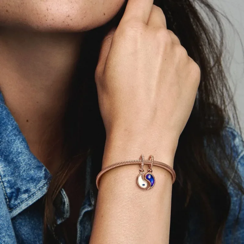 (slika za) PANDORA Obesek Jin in Jang - 780098C01 - Ogled 5