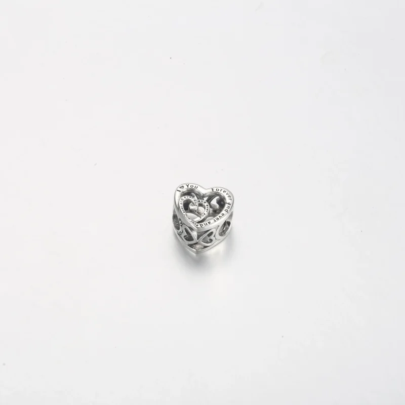(slika za) PANDORA Obesek neskončno prepletenih src - 790800C00 - Ogled 3