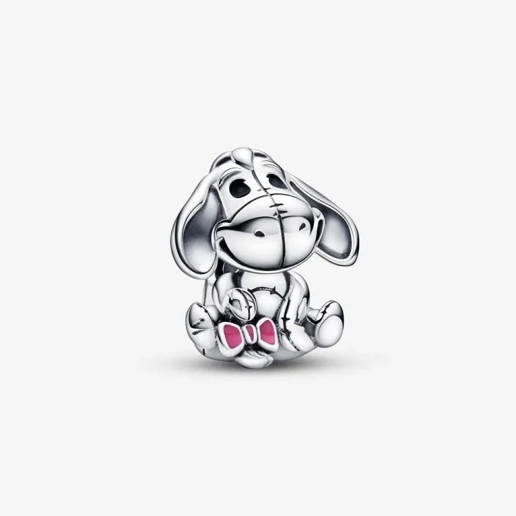 PANDORA Obesek s Sivčkom iz Disney Medvedka Puja - 792209C01
