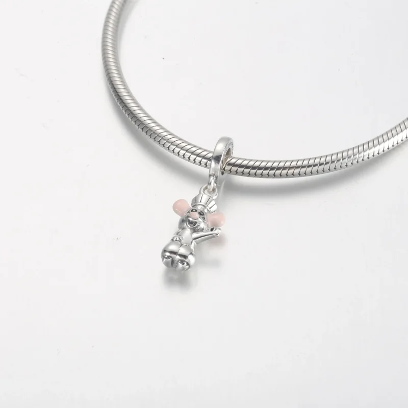 (slika za) PANDORA Obesek z Disney Pixarjevim Remyjem - 792029C01 - Ogled 5