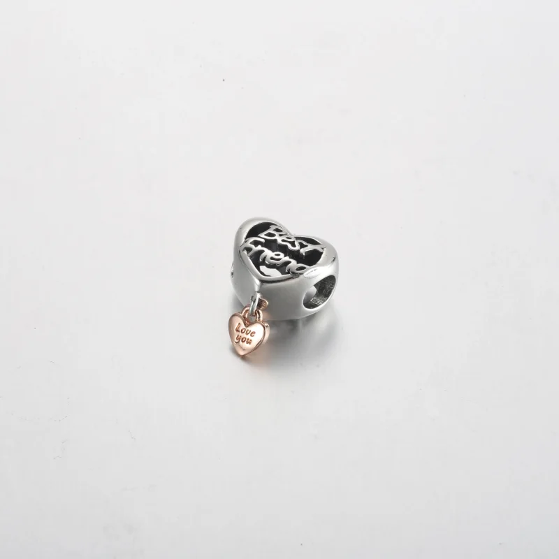 (slika za) PANDORA Obesek za ljubezen do najboljše prijateljice - 782243C00 - Ogled 2