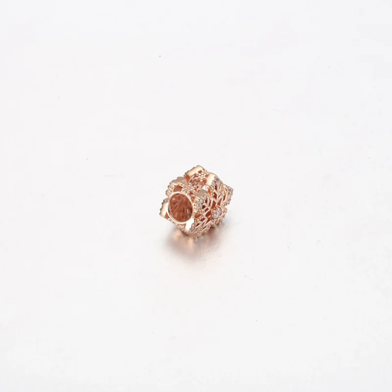 (slika za) Pandora praznični obesek s snežinkami - 782378C01 - Ogled 4