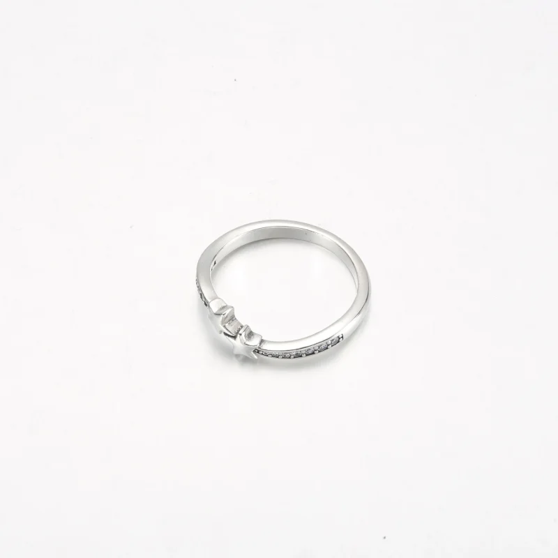 (slika za) PANDORA Sijoči prstan z zvezdnim utrinkom - 192365C01 - Ogled 3