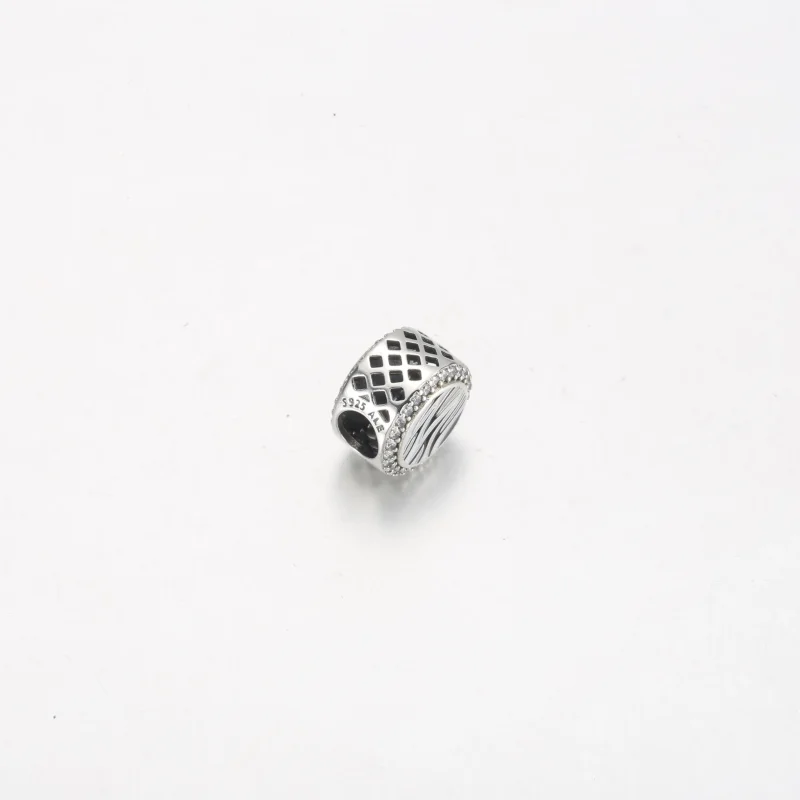 (slika za) Pandora srebrni obesek s potiskom Zebra - 792016CZ_E025 - Ogled 3