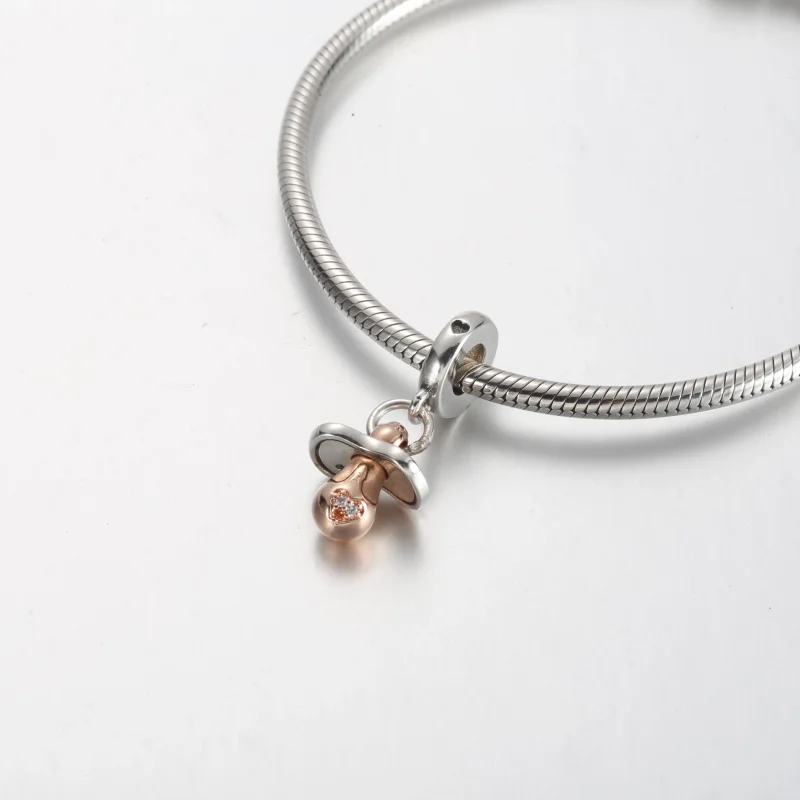 (slika za) PANDORA Viseči obesek otroška duda - 781490C01 - Ogled 5