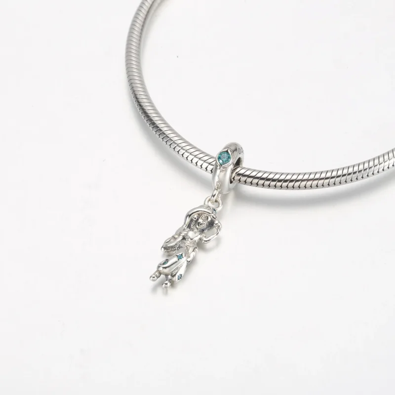 (slika za) PANDORA Viseči obesek s princeso Jasmino iz Disneyjevega Aladina - 792343C01 - Ogled 4