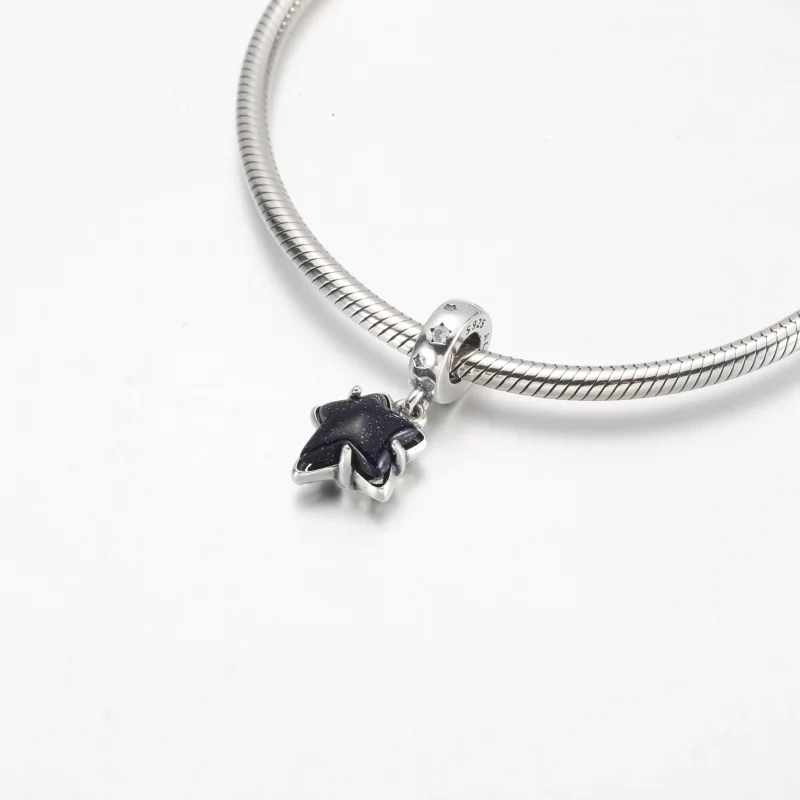 (slika za) PANDORA Viseči obesek z zvezdnim nebom iz muranskega stekla - 792368C01 - Ogled 4