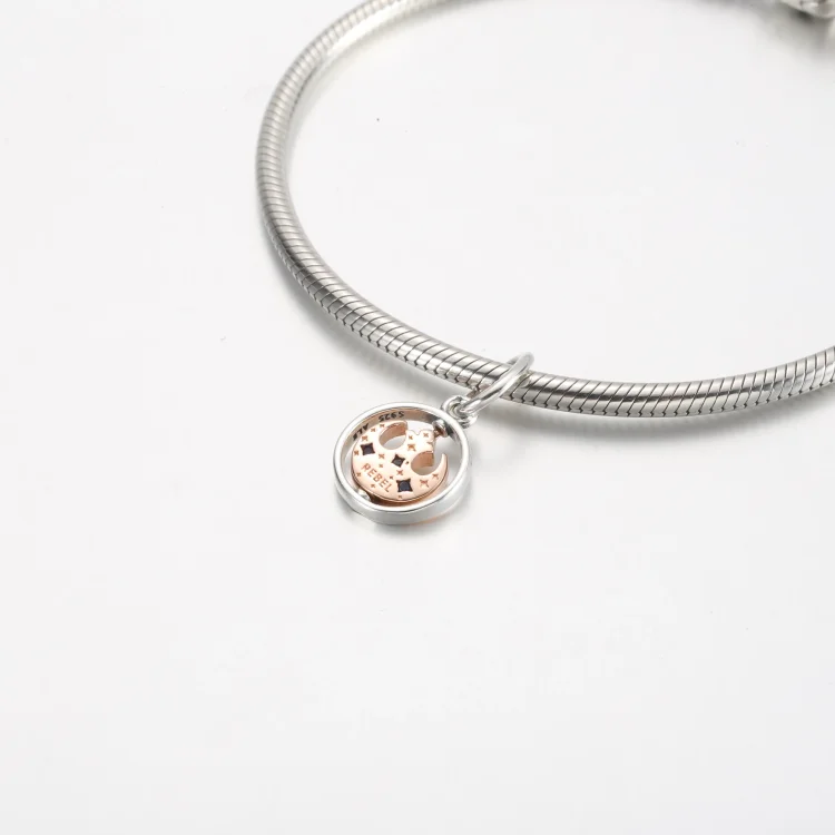 PANDORA Vrtljivi obesek s simbolom Star Wars™ Rebel Alliance™ - 380789C01
