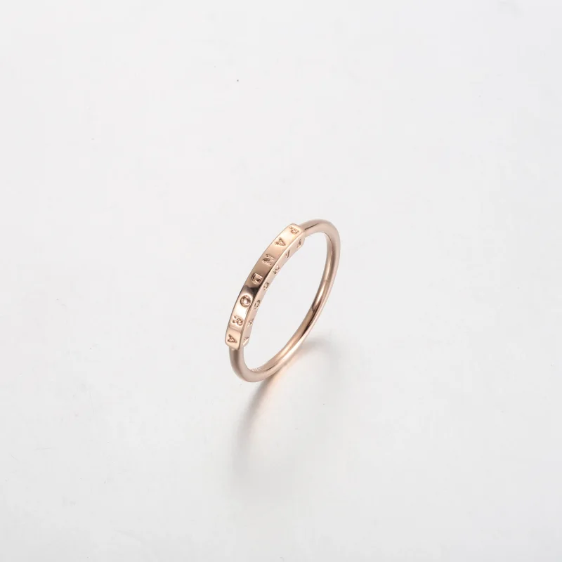 (slika za) Prstan Pandora Signature I-D v slogu pavé - 182283C01 - Ogled 2