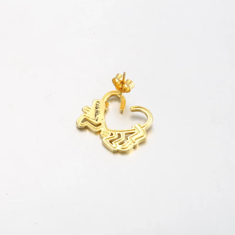 (slika za) Uhanček Keith Haring™ x Pandora s hodečimi srčki​ - 262221C01 - Ogled 4