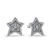Uhani Pandora Celestial Asymmetric Star Stud - 292415C01
