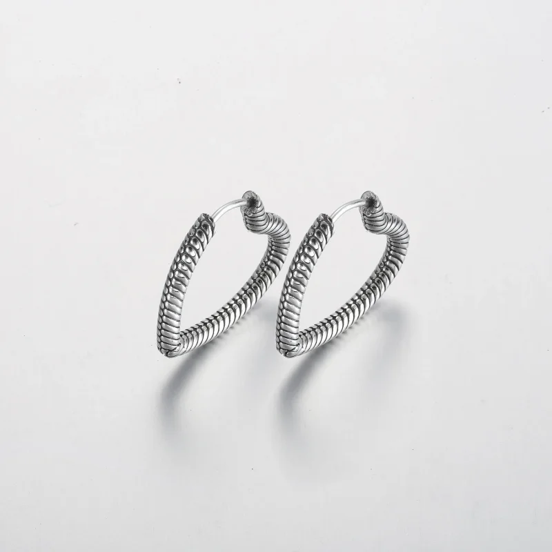 (slika za) Uhani Pandora Moments v obliki srca - 292236C00 - Ogled 3