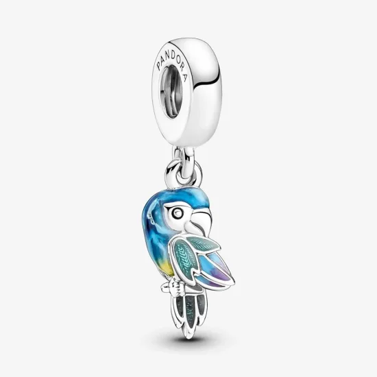 (slika za) Viseči obesek Pandora Jungle Paradise Parrot - 791679C01