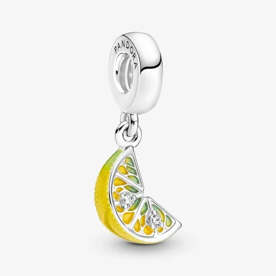 (slika za) Viseči obesek z rezino limone Pandora - 791696C01