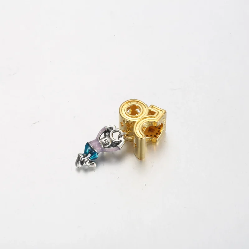 (slika za) Viseči obesek za 50. obletnico Pandora Disney Parks Mickey Mouse - 769597C01 - Ogled 3