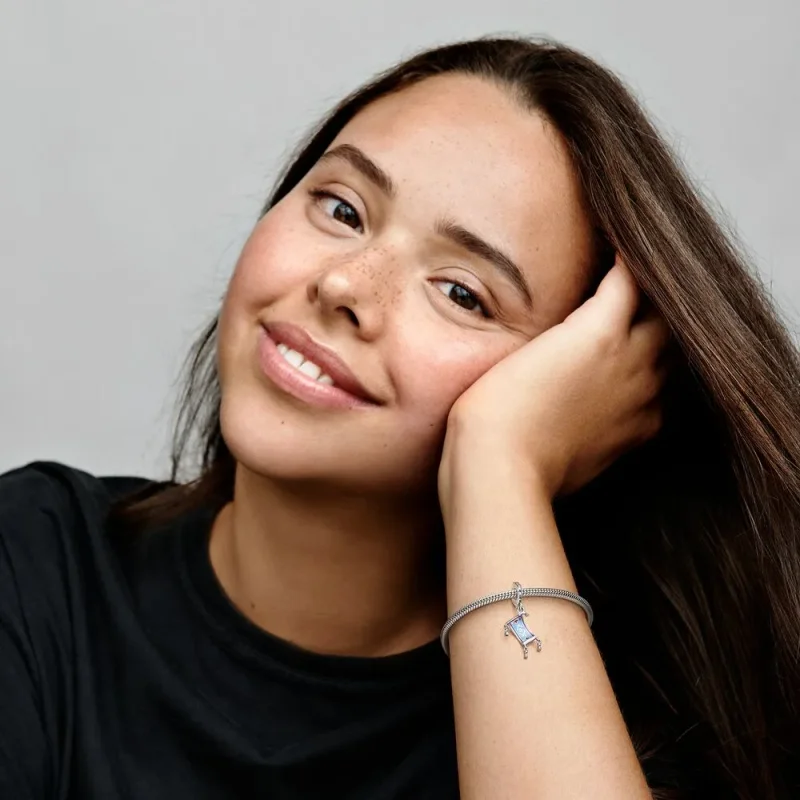 (slika za) Viseči obesek za čarobno preprogo Pandora Disney Aladdin - 792346C01 - Ogled 6