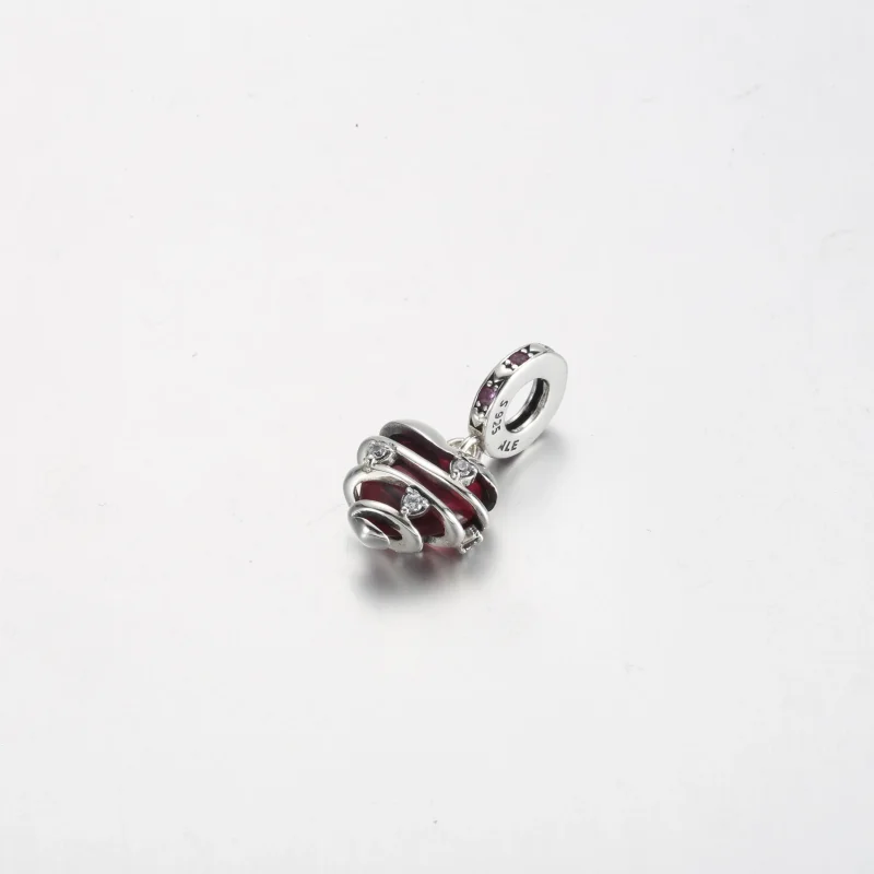 (slika za) Viseči spiralni obesek Pandora Reveal Your Love Heart - 791131C01 - Ogled 2