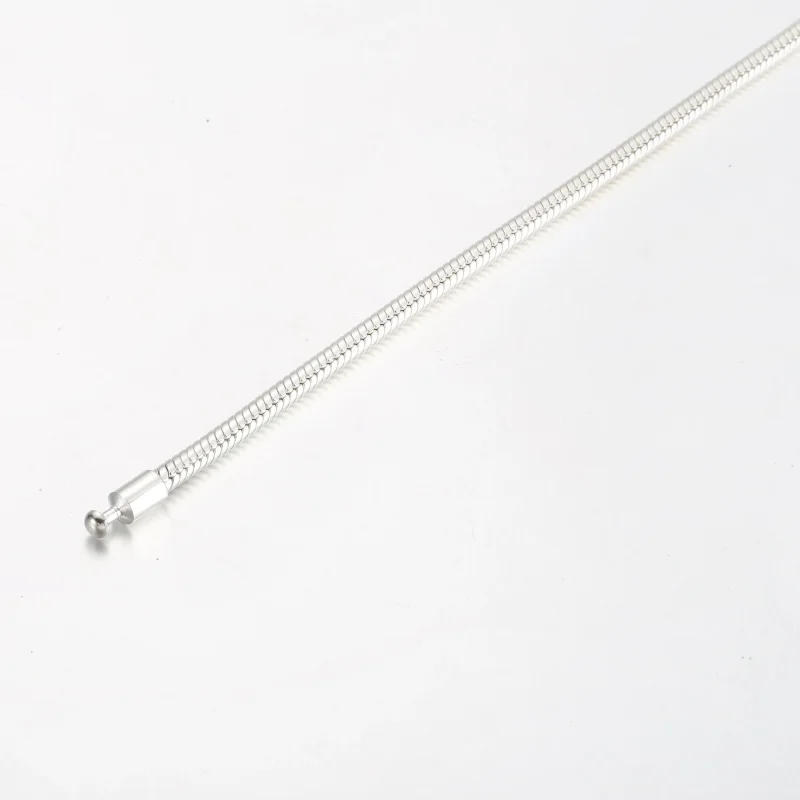 (slika za) Zapestnica iz srebra sterling z verižico Pandora Snake z zaponko za ljubezenski - Ogled 5