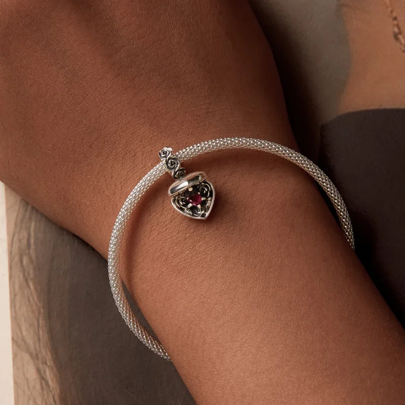 (slika za) Škatla s ponudbo romantične vrtnice v stilu PANDORA - SCC2701 - Ogled 9