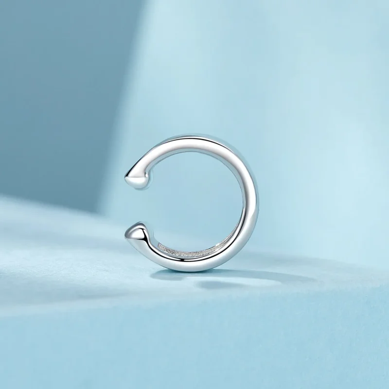 (slika za) Kovinska manšeta za ušesa v stilu PANDORA - SCE1691 - Ogled 3