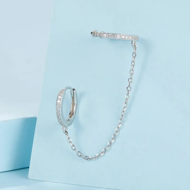 (slika za) Manšete za ušesa v stilu PANDORA - SCE1679-A - Ogled 3