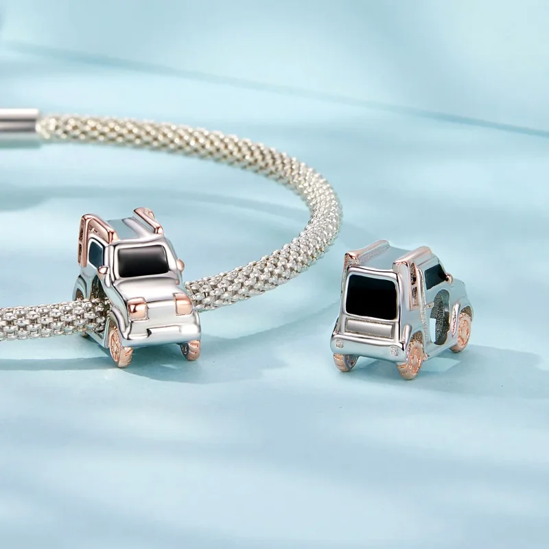 (slika za) Obesek za makadamsko kolo v stilu PANDORA - SCC2711 - Ogled 4