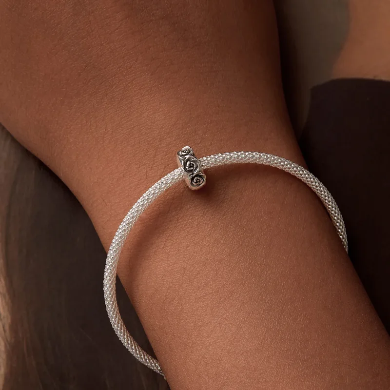 (slika za) Obesek za pozicioniranje zaponke v stilu PANDORA - SCC2706 - Ogled 7