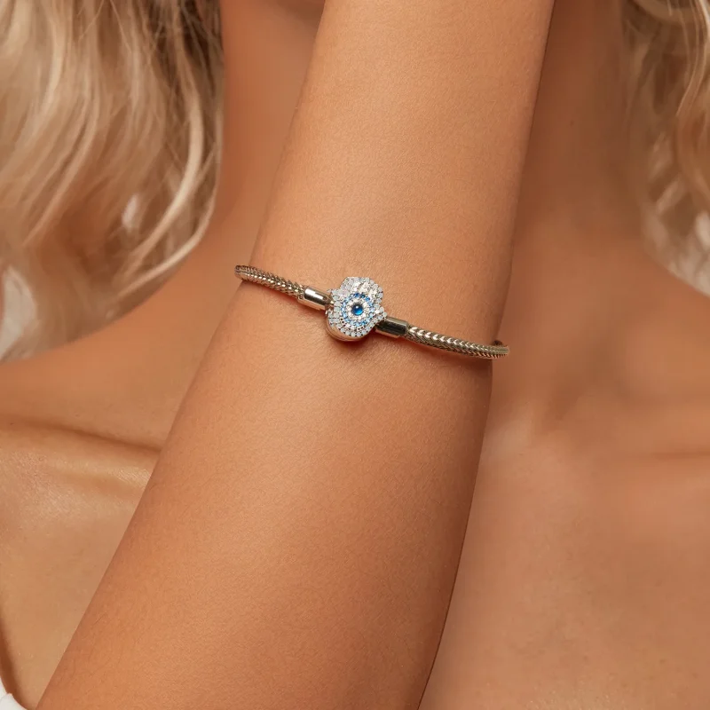 (slika za) Osnovna veriga boginje varuhinje Fatime v stilu PANDORA - BSB159 - Ogled 10