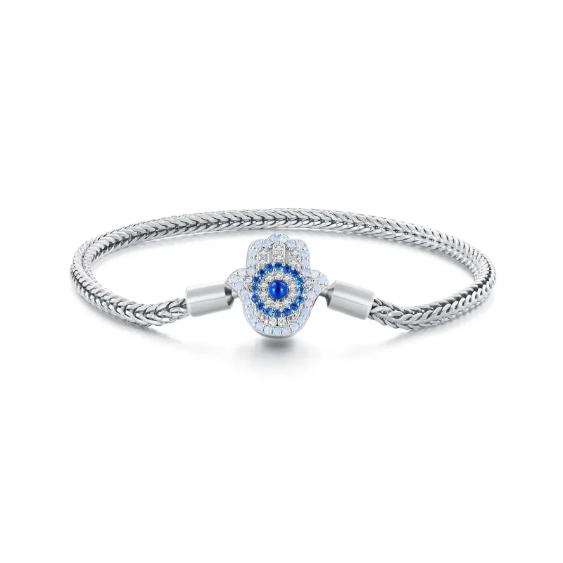 (slika za) Osnovna veriga boginje varuhinje Fatime v stilu PANDORA - BSB159 - Slika izdelka