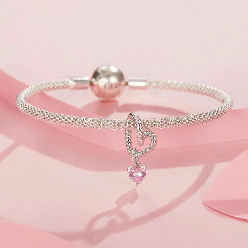 (slika za) Pametni obesek v obliki srca PANDORA - SCC2692 - Ogled 3