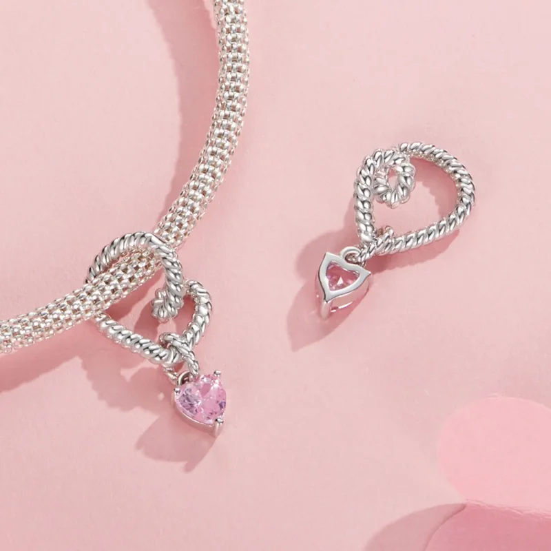 (slika za) Pametni obesek v obliki srca PANDORA - SCC2692 - Ogled 4