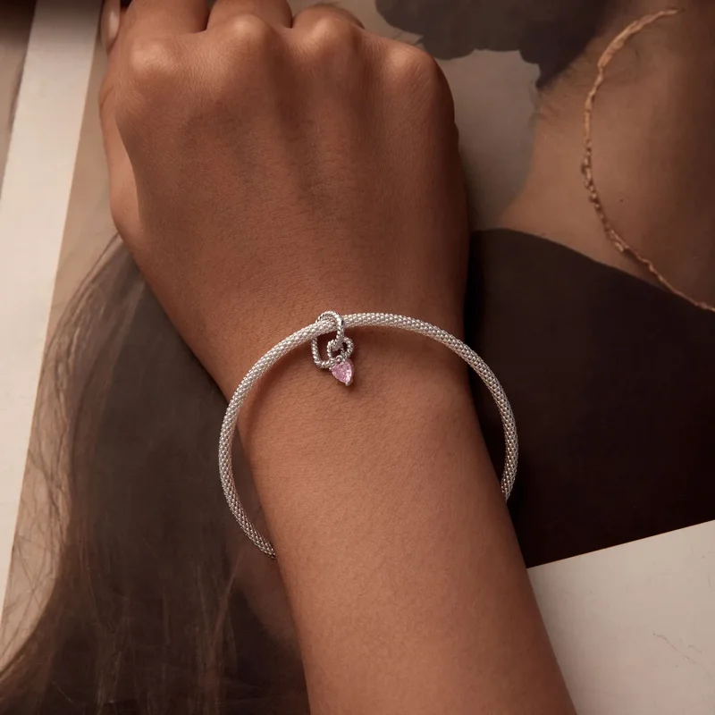 (slika za) Pametni obesek v obliki srca PANDORA - SCC2692 - Ogled 5