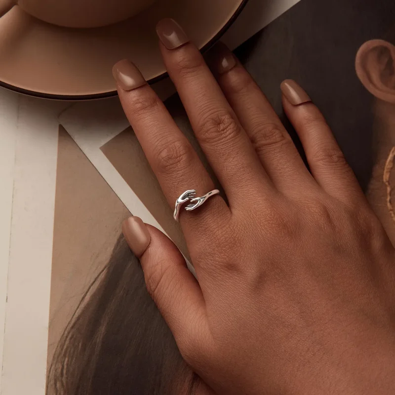 (slika za) Prstan varuh v stilu PANDORA - SCR1003-E - Ogled 4