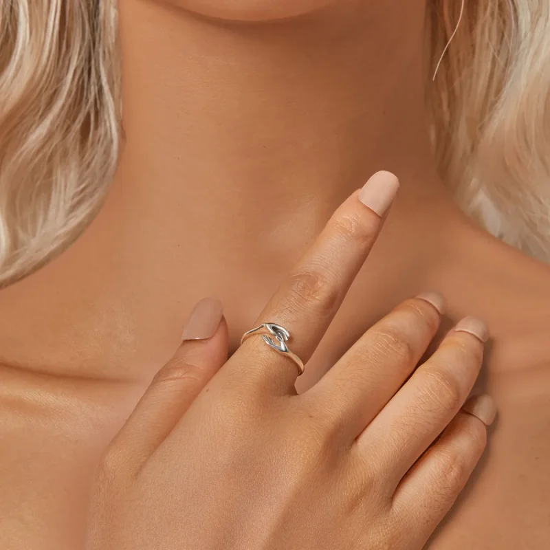 (slika za) Prstan varuh v stilu PANDORA - SCR1003-E - Ogled 6