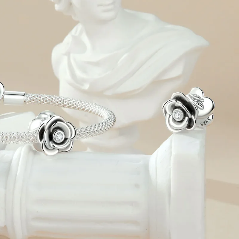 (slika za) Tridimenzionalni obesek PANDORA Style Rose - SCC2705 - Ogled 4