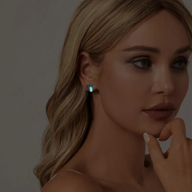 (slika za) Uhani v obliki kresnic PANDORA - BSE962 - Ogled 6